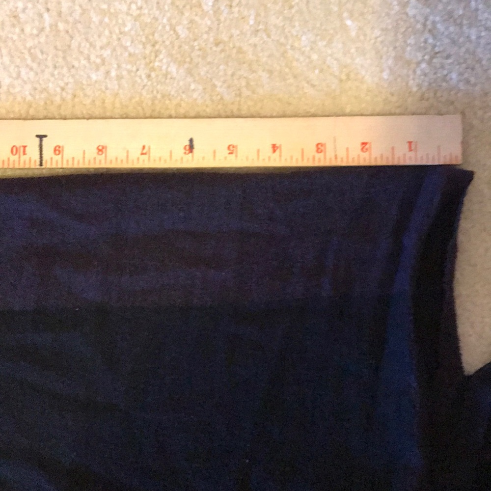 Loft strip long cozy comforting shawl sewn sides - Picture 10 of 13